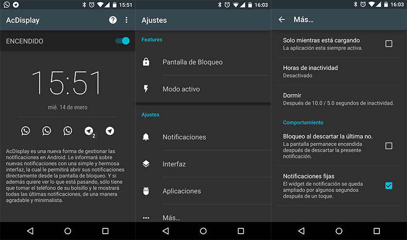 Actualiza Android con AC Display