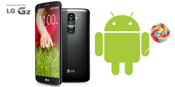Actualizar Android 5.0 Lollipop oficial en el LG G2