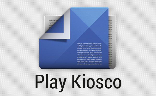 Google Play Kiosco